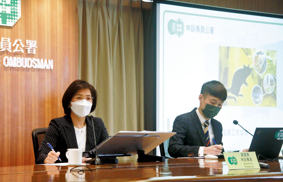 ◆申訴署報告指出,食環署鼠患指數的調查方法未能反映鼠患實況。香港文匯報記者 攝