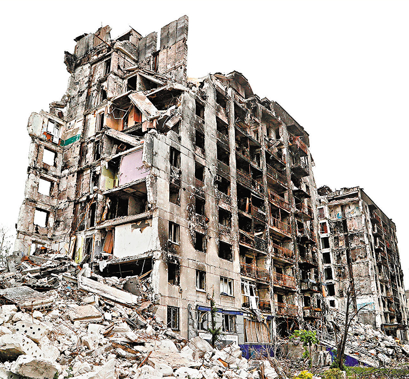 ◆俄軍佔領盧甘斯克地區95%的領土。目前在盧甘斯克烏方控制區仍有4萬居民不願撤離。 資料圖片