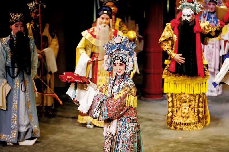 ◆演員演出《天官賜福》。