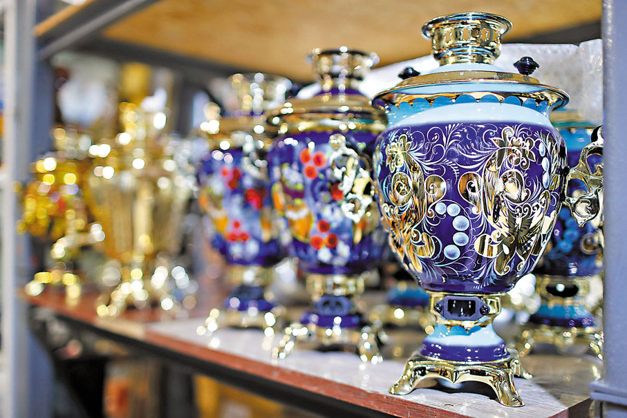 ◆製作完成的俄式茶炊