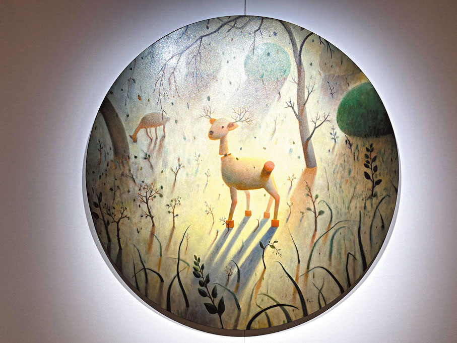 ◆陳可《夕陽》