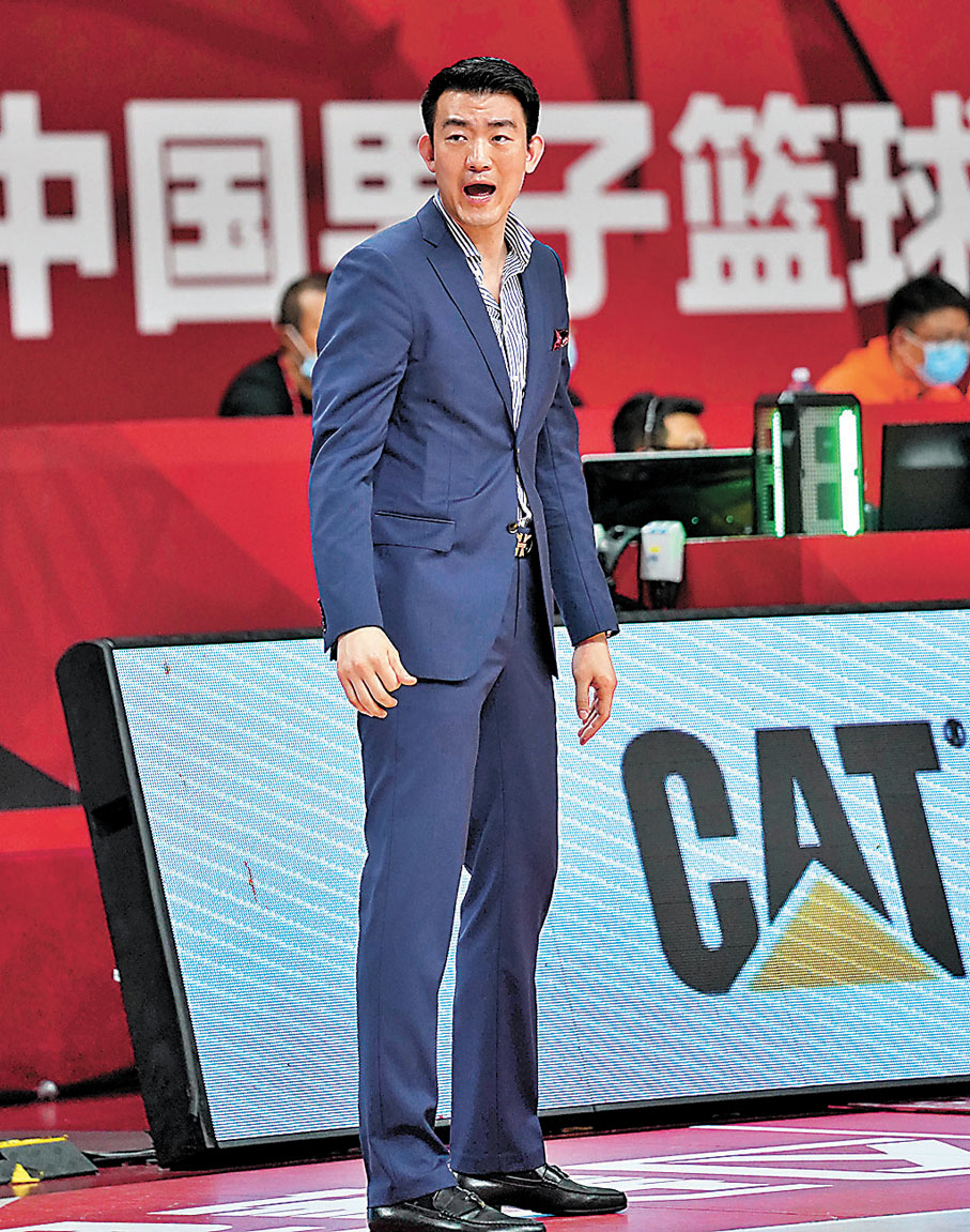 ◆ 王博帶領球隊殺入決賽。 新華社