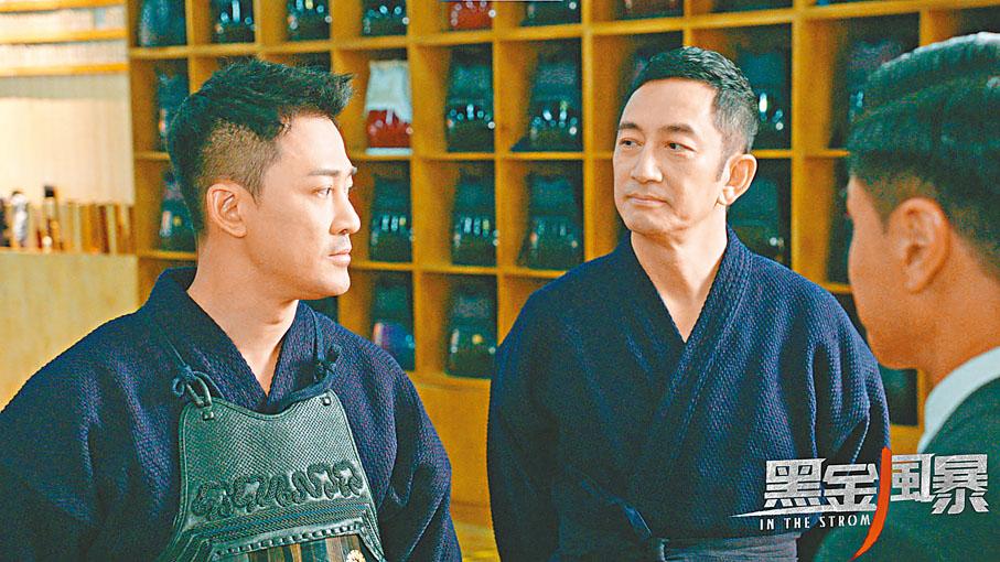 ◆ 林峯與吳啟華相隔廿多年後再合作。