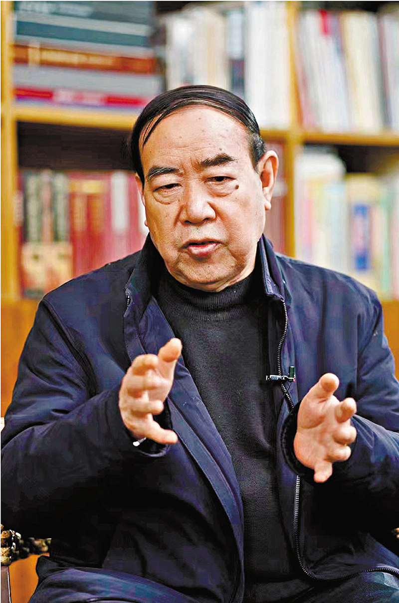 ◆賈平凹認為，自己將一個秦嶺人對秦嶺的感情，都滲透在了《秦嶺記》之中。 受訪者供圖