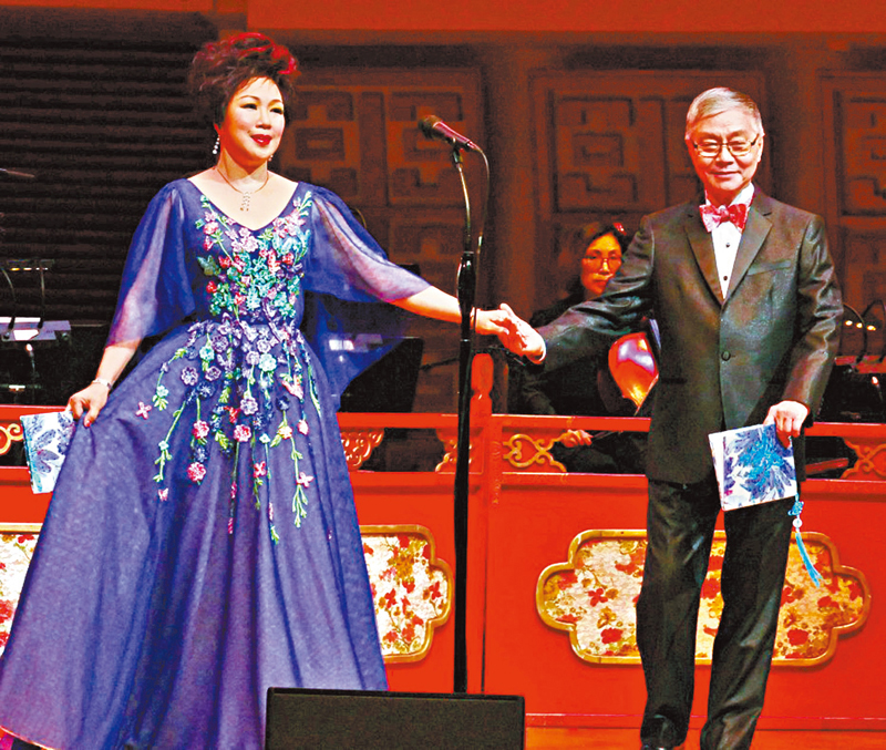 ◆阮兆輝是美玲演唱會的必然嘉賓。