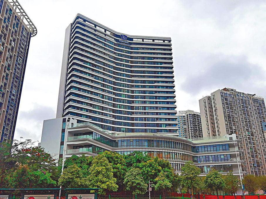 ◆ 具有港資背景的新風和睦家醫院位於深圳福田區。 香港文匯報記者郭若溪 攝
