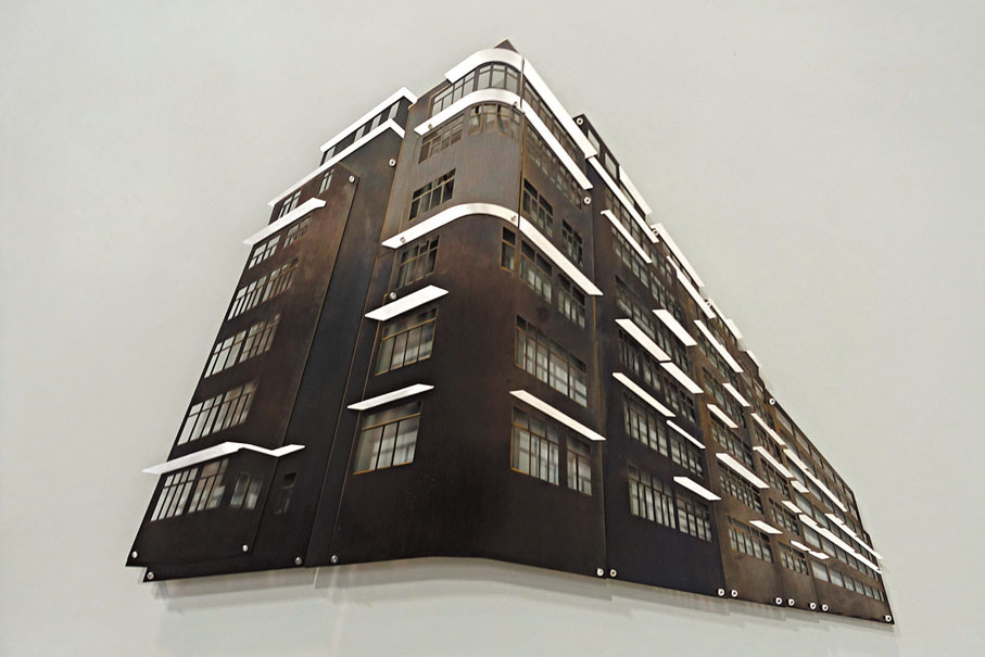 ◆嘉圖現代藝術帶來的譚德熙《On The Rooftop - Ngan Hon Street》