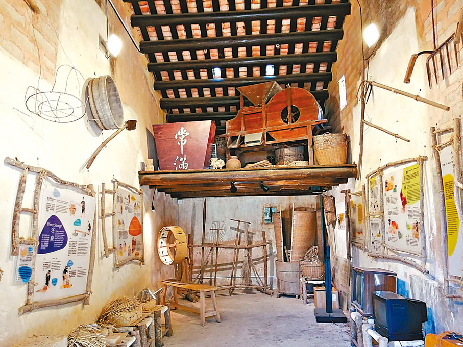 ◆在荔枝窩文化館，遊客可體會慶春約的傳統客家文化。