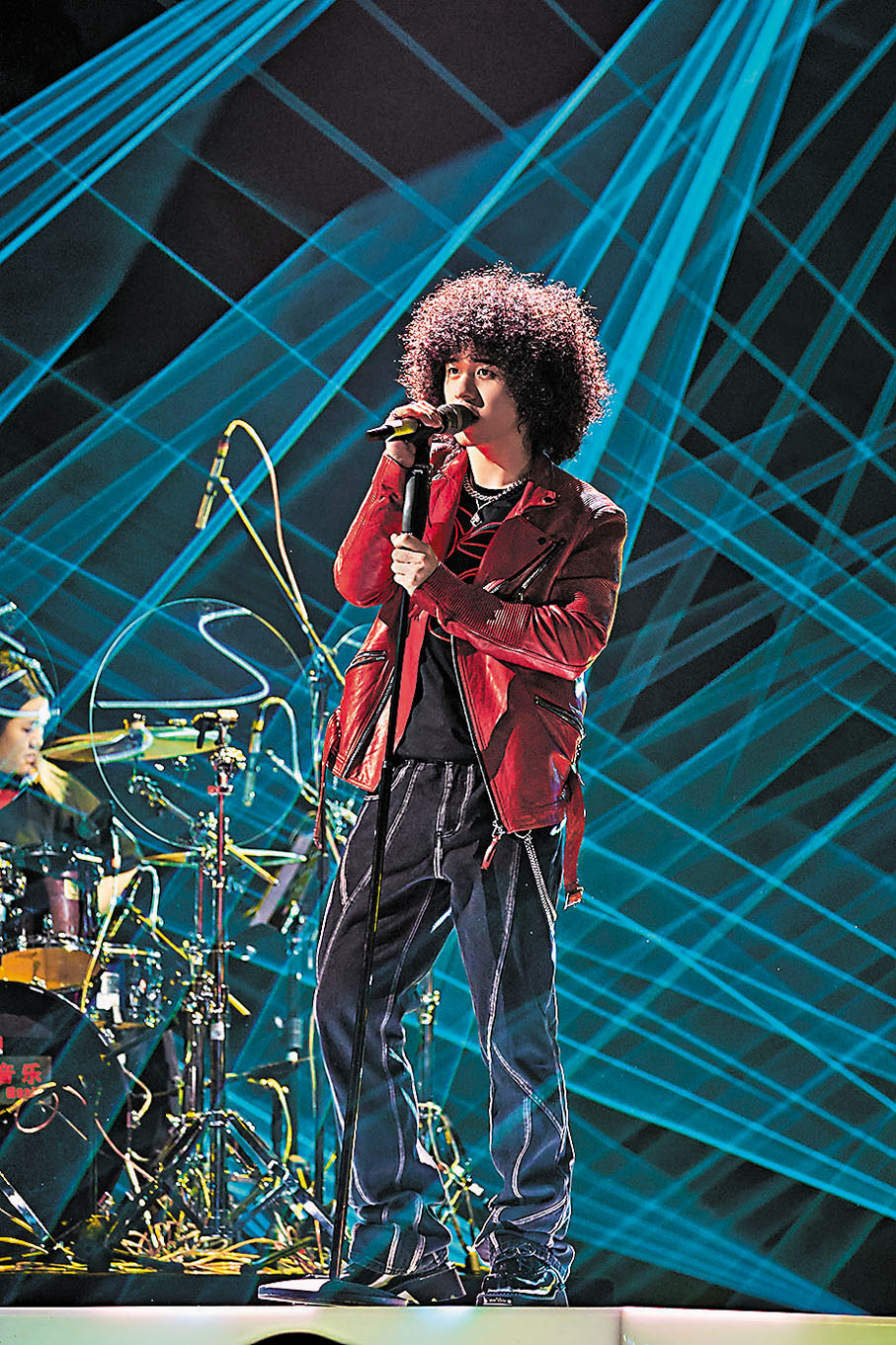 ◆玩重金屬搖滾的舞台。