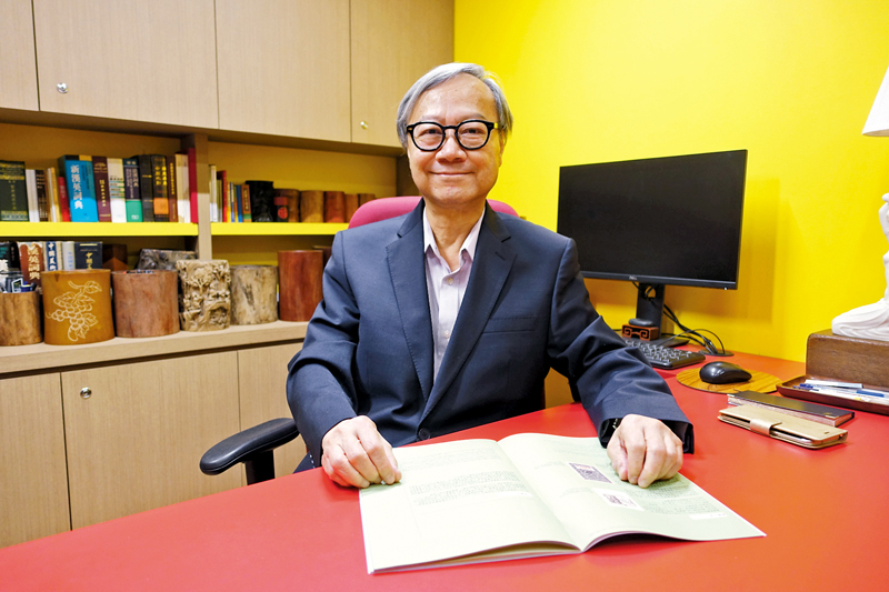 ◆一新美術館總監楊春棠。張美婷 攝