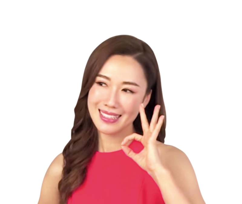 ◆李施嬅復工拍廣告。