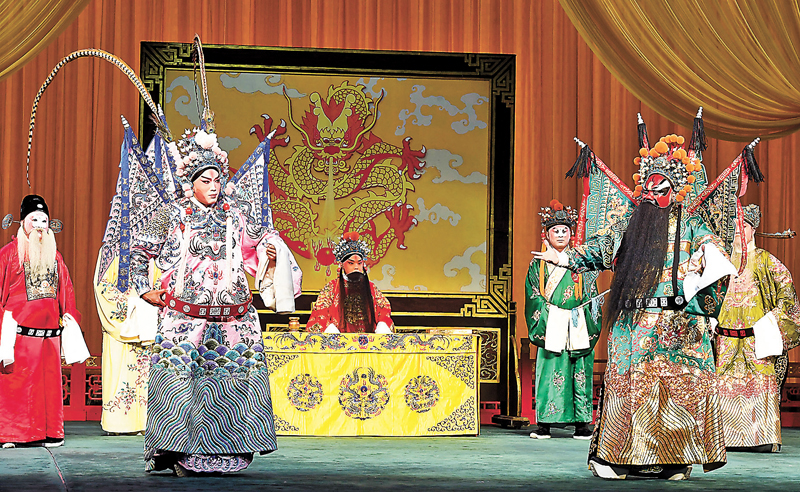 ◆《伐子都》在福州鳳凰劇院演出。