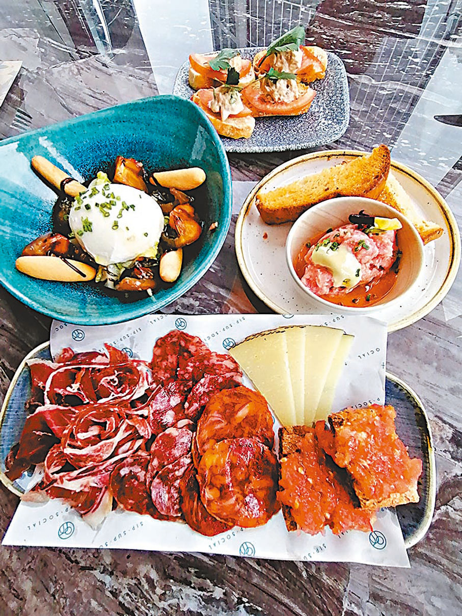 ◆周末早午餐，精選地中海美食。