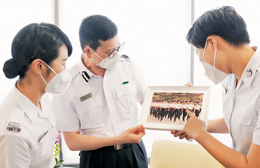 ◆左起:陳淑宜、程和木、余倚華。香港文匯報記者 攝