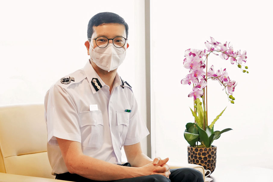 ◆入境處助理處長(簽證及政策)程和木。香港文匯報記者 攝