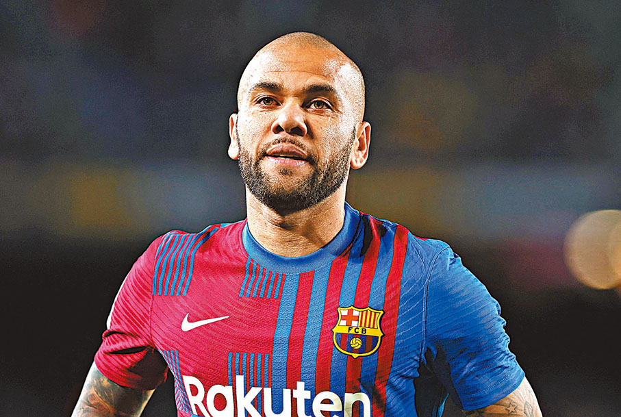 ◆丹尼爾上賽季上陣17次，攻入1球。路透社