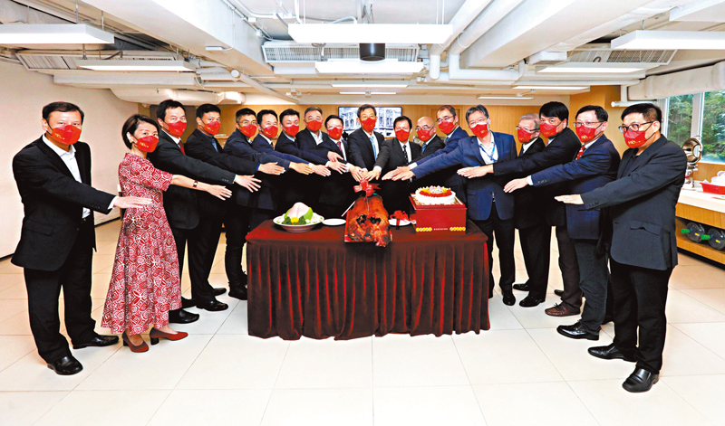 ◆生日儀式簡單而隆重。 大公文匯全媒體記者  攝