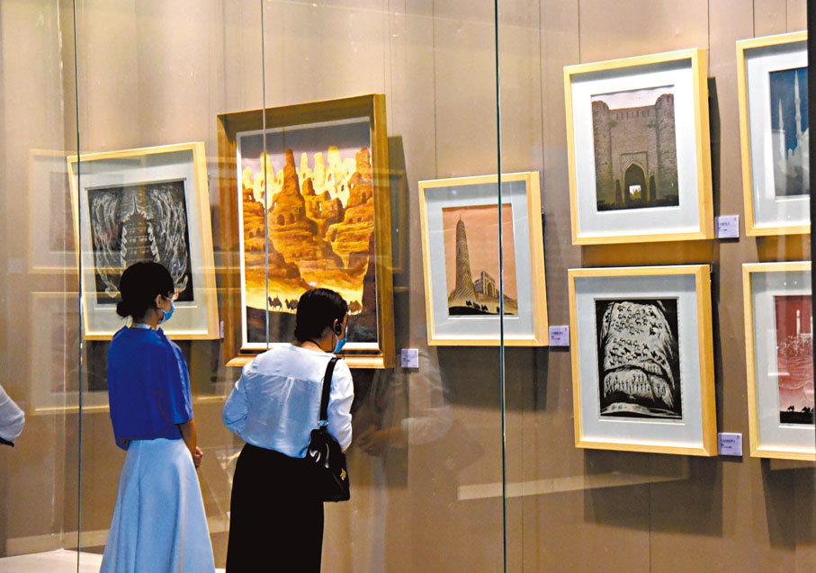 ◆展覽吸引眾多人士參觀。