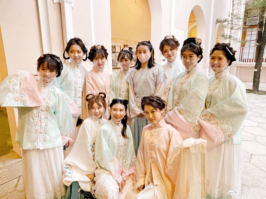 ◆ 郭晶晶眼裏，香港人很包容。