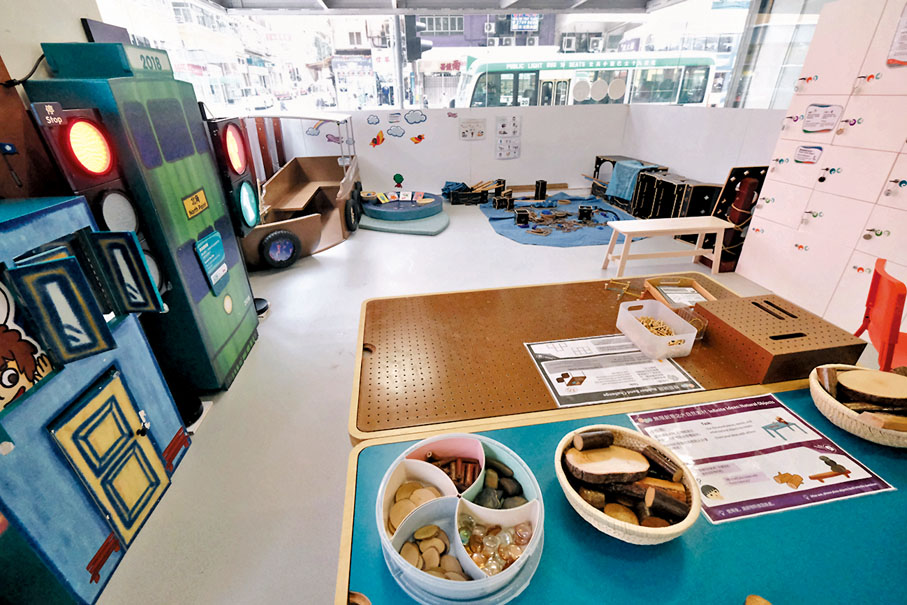 ◆兒童可在博物館學習到科學、技術、工程、藝術和數學（STEAM）及環保意識。 香港文匯報記者 攝