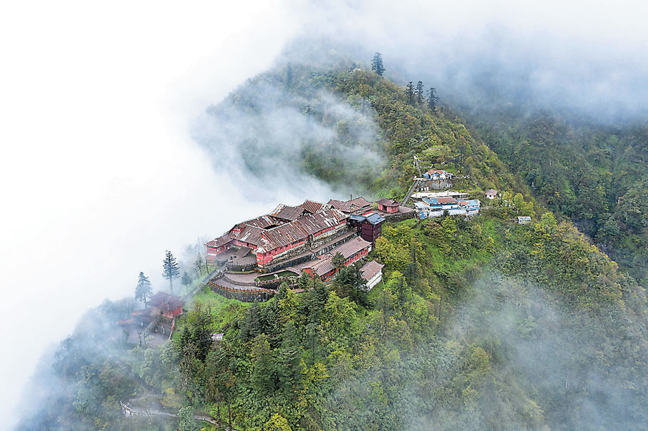 ◆峨眉山景區洗象池