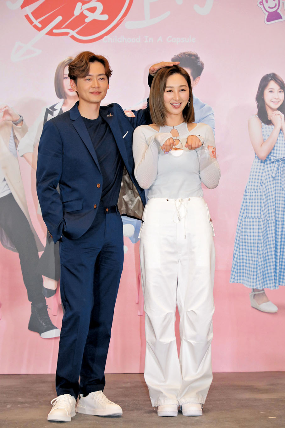 ◆高Ling大讚振朗是好對手，合作開心。