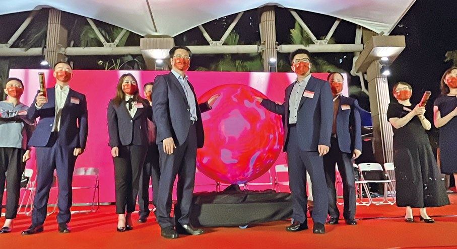 ◆ 主禮嘉賓進行啟動儀式。