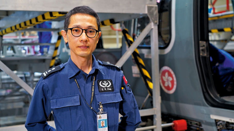 ◆「由始至終，我都是本着一份熱誠去擔負這個崗位職責，現在是，將來也是。」馮國偉說。大公文匯全媒體記者  攝