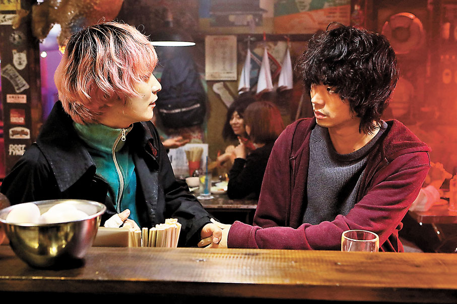 ◆Fukase面對菅田將暉做戲一點也不遜色。