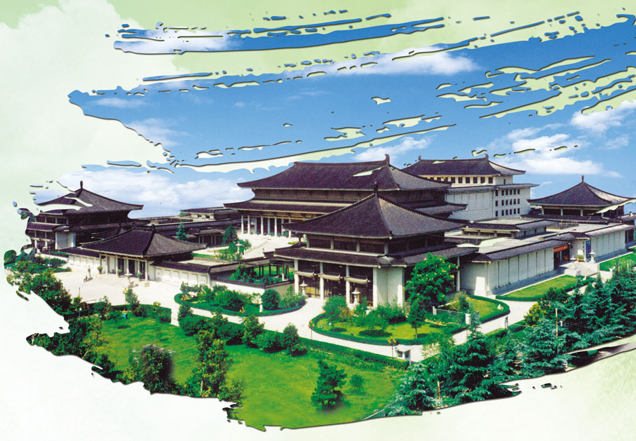 ◆ 陝西歷史博物館全貌。