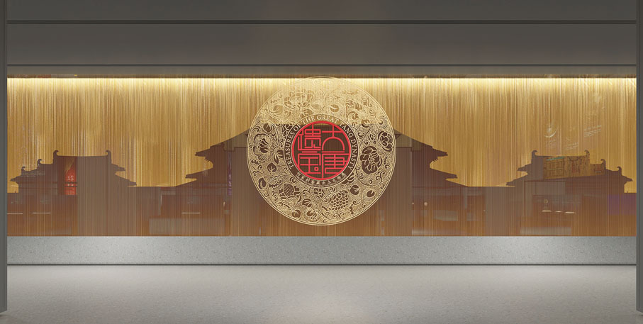 ◆ 提升改造後的「大唐遺寶——何家村窖藏出土文物展」。