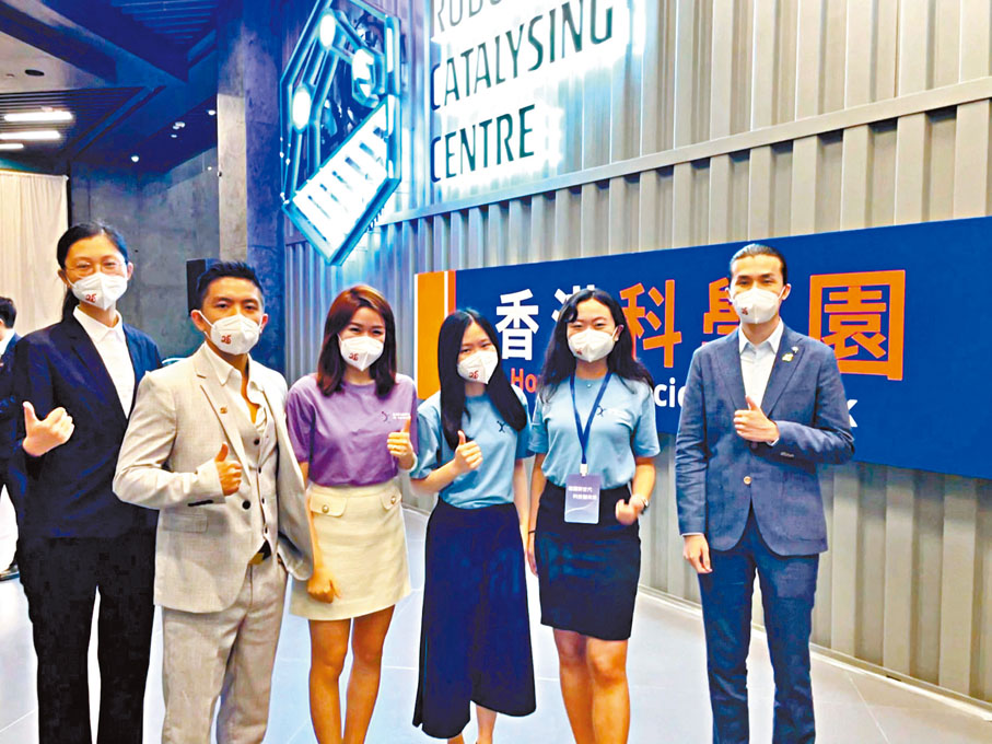 ◆左起：呂雯昕、鄧灝鏘、林穎楠、黃安恩、鄭美怡、符智博