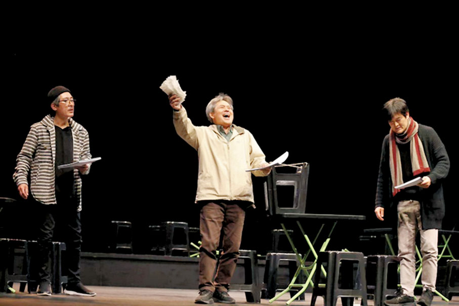 ◆「第五屆中國戲劇朗讀演出」：《茶館》。網上圖片