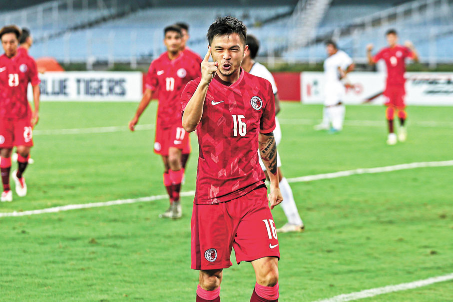 ◆ 陳肇鈞疑因不滿條件拒與傑志續約。足總圖片