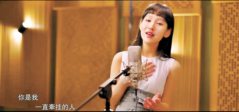 ◆炎明熹充分演繹出牽掛之情。