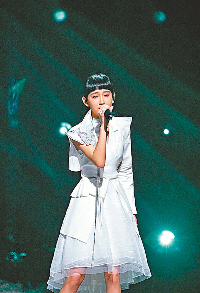 ◆炎明熹在《聲生不息》舞台上已建立自己的風格。