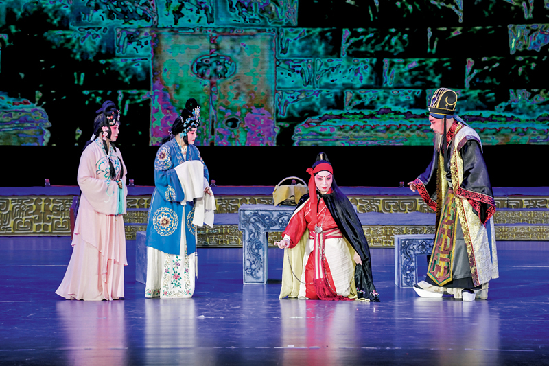 ◆大型秦腔歷史劇《秦樓案》備受好評。