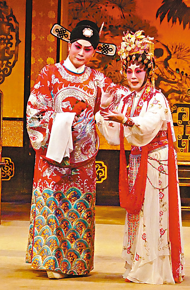 ◆龍貫天和鄧美玲時常合作。