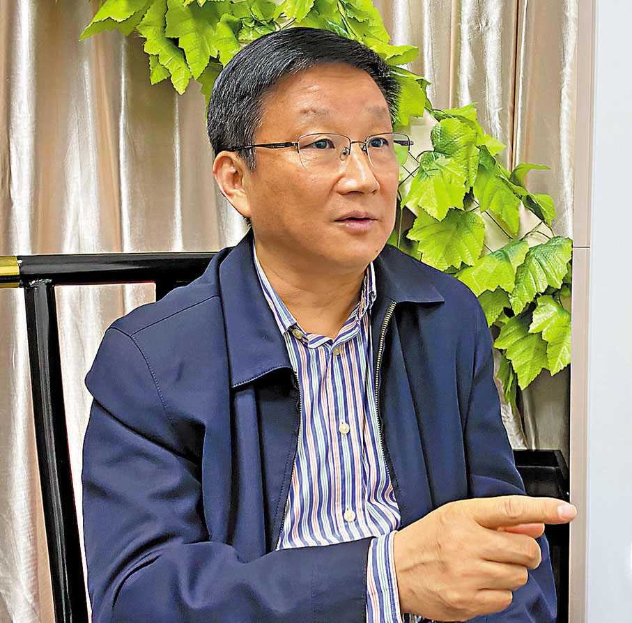 ◆丁力非常注重寫生的訓練