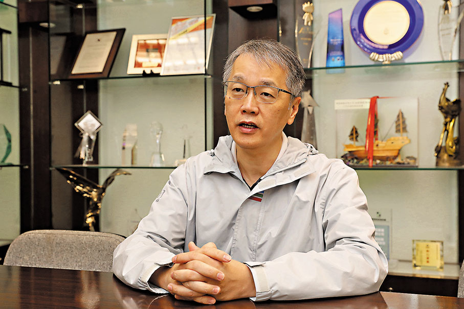 ◆林志華表示，製作劇集需兼顧作品主題與劇情娛樂性。