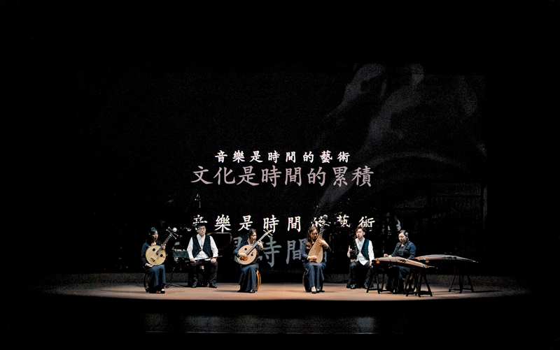 ◆甘聖希創作的第三樂章《謝謝你的時間》致敬故宮與敦煌的文化守護者。