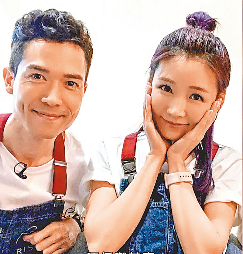 ◆ 簡淑兒與麥大力拍拖超過一年。