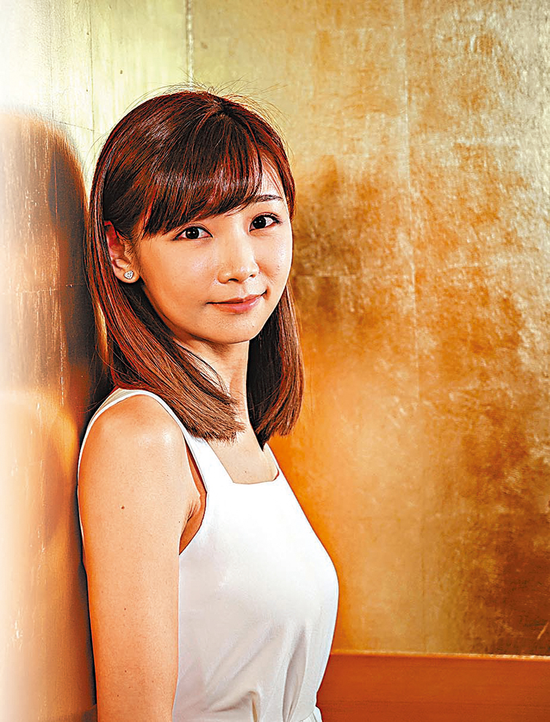 ◆ 簡淑兒熱愛演藝，堅定不放棄。