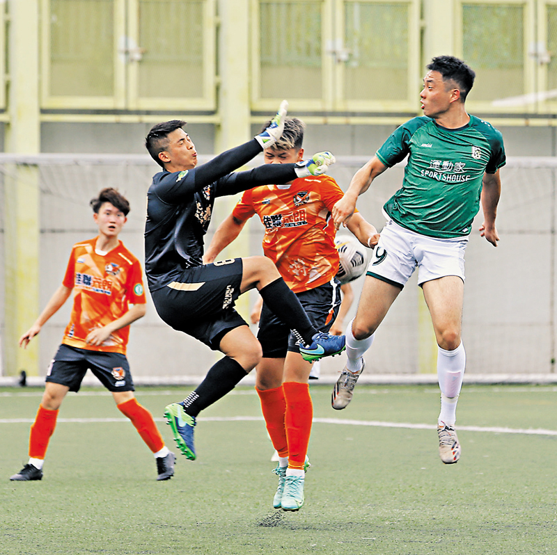 ◆ 羅港威（右）有意隨深水埗升班。 香港文匯報記者黎永淦  攝