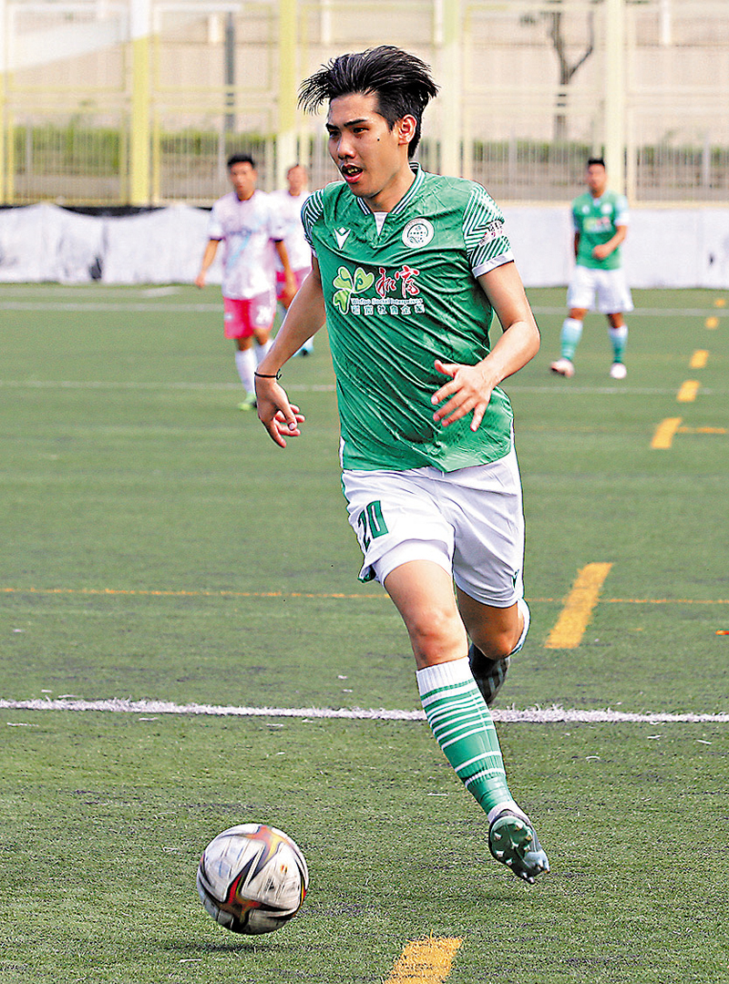 ◆ 張志勇是大埔其中一位前港腳。香港文匯報記者黎永淦  攝