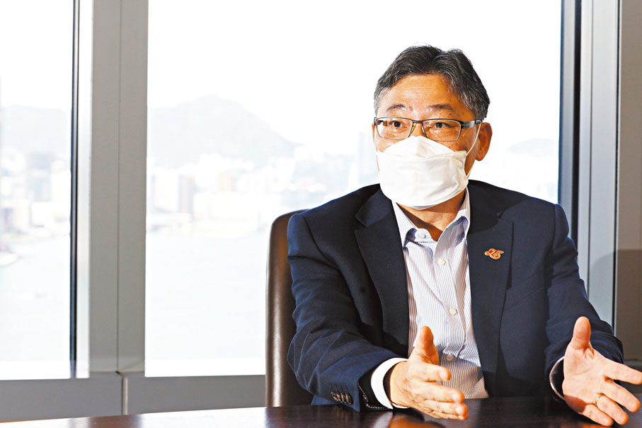 ◆運輸及物流局局長林世雄。香港文匯報記者  攝