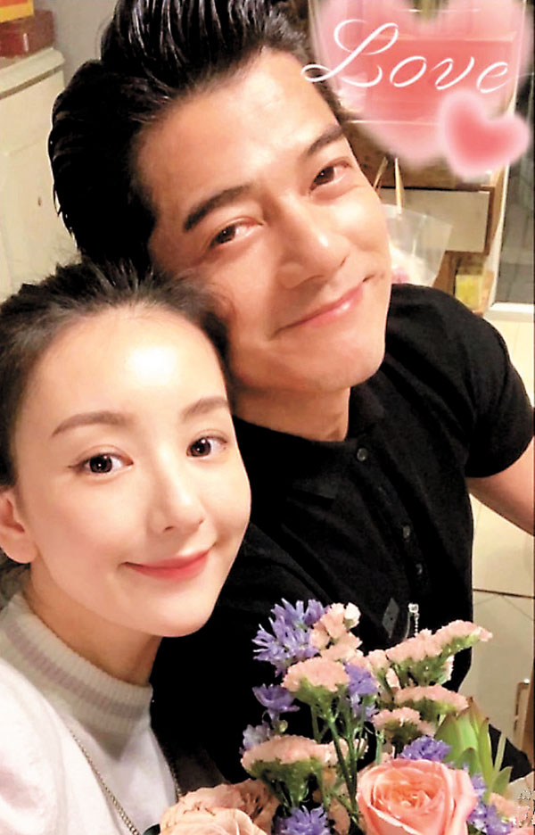 ◆郭富城夫婦。網上圖片