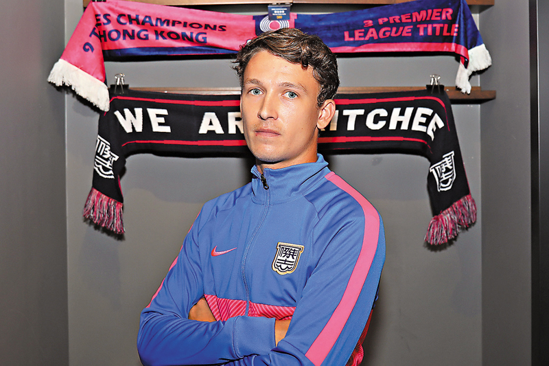 ◆佐敦布朗由晉峰加盟傑志。  傑志圖片