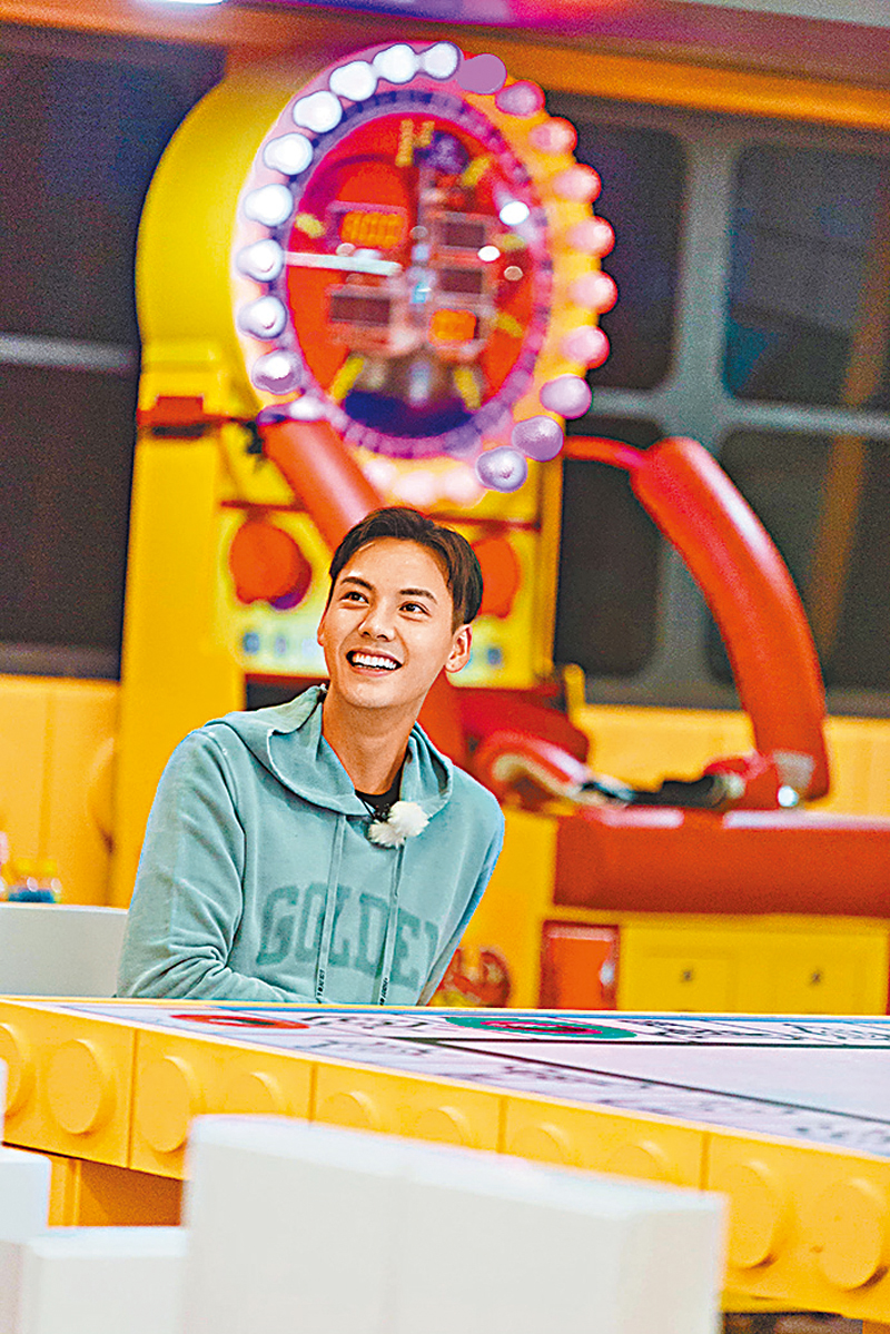 ◆陳偉霆表現得相當氣定神閒。