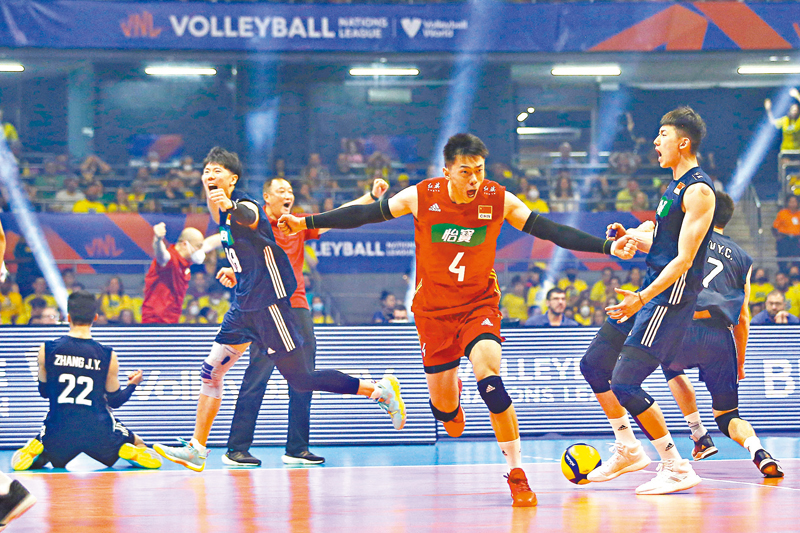 ◆ 中國隊隨後將參加亞洲盃的比賽。  新華社